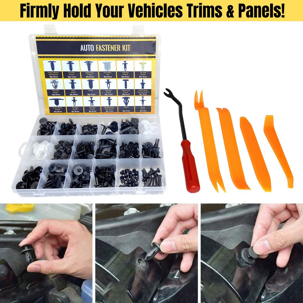Retainer Clips for Cars - Retainer Clips to Repair Car Bumper - Popple.